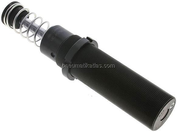 ACE-Stoßdämpfer, M 45x1,5, Hub 75 mm, Hochtemperatur, selbsteinstellend