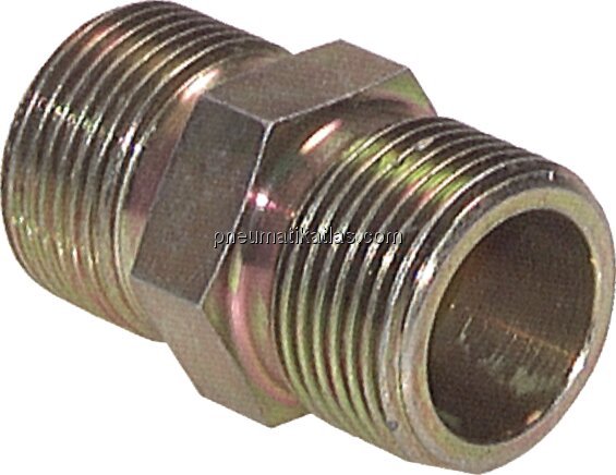 Exemplarische Darstellung: Doppelnippel mit Sicher