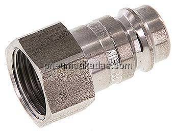 Kupplungsstecker (NW10) G 3/8"(IG), Edelstahl