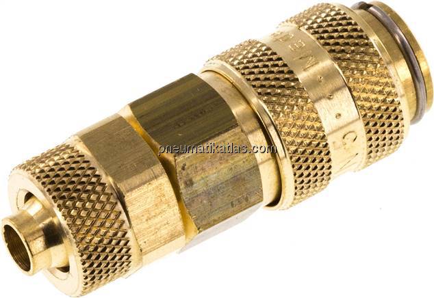 Kupplungsdose (NW5) 8x6mm Schlauch, Messing