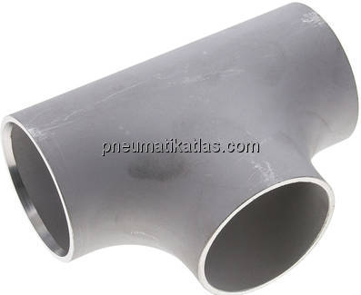 T-Stück 60,3x2,6mm, 1.4571 geschweißt, EN 10253 Typ A (DIN 2615)