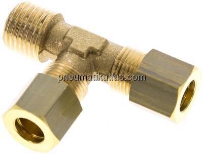 LE-Klemmringverschraubung R 1/4"-8 (M12x1)mm, Messing