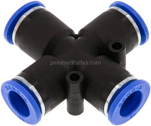 Kreuz-Steckanschluss 12mm, IQS-Standard