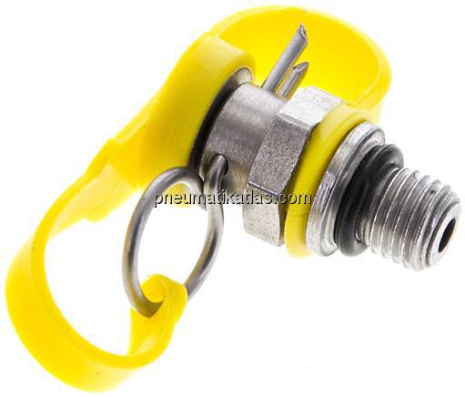 Steck-Messanschluss M 8x1 (AG)