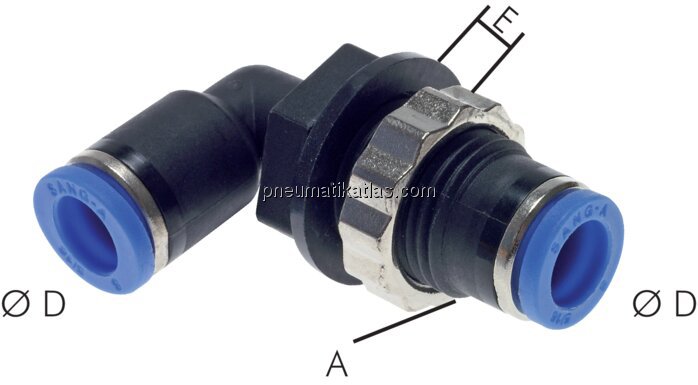 Exemplarische Darstellung: Winkel-Schott-Steckverb