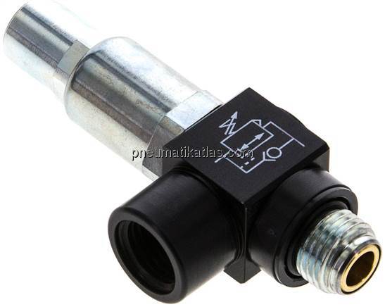 Luft-Sparventil G 1/4"-G 1/4"