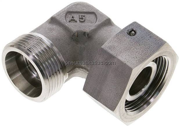 Einstellb. Winkel-Schneidringverschr. 25 S (M36x2), ohne Mutter & Schneidring, 1