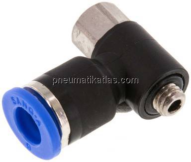 Winkel-Steckanschluss, I/A M 5-6mm, IQS-Standard