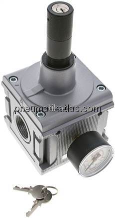 MULTIFIX Druckregler, abschließbar,G 1" 0,5 - 10bar