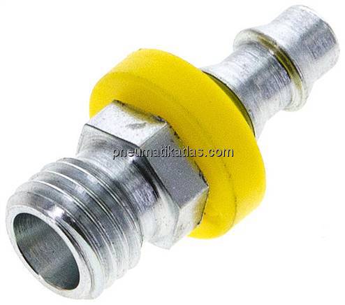 Steckanschluss 6 L (M12x1,5), 6,4mm GSP-Schlauch