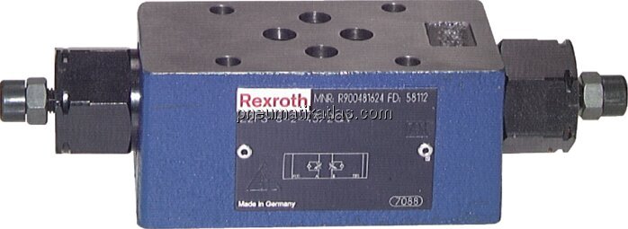 Exemplarische Darstellung: Drosselrückschlagventil