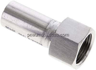 Pressfitting, Übergangsmuffennippel 22mm außen/Rp 3/4" IG