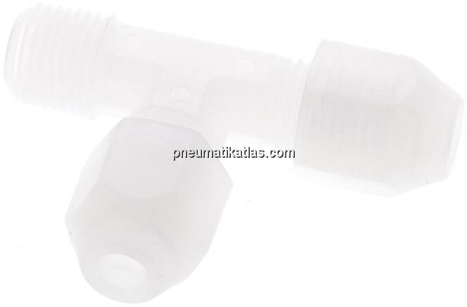 LE-Verschraubung R 1/8"-4x2mm, Polypropylen