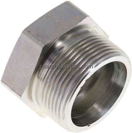 Verschlussverschraubung für Rohre 30 S (M42x2), Stahl verzinkt