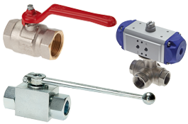 Kugelhähne - Klappen - Rückschlagventile - Schmutz