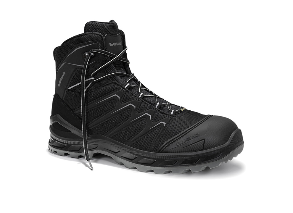 Sicherheitsstiefel LARROX Work GTX black-grey Mid S3 CI
