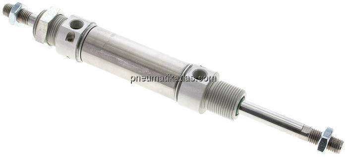 ISO 6432-Zylinder, doppeltwirkend, Kolben 25mm,Hub 40mm