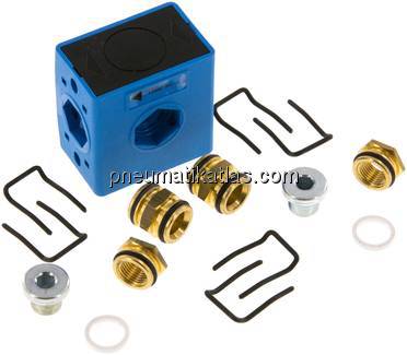 VERTEILER BLOCK 1/8" BAUREIHE CLASSIC