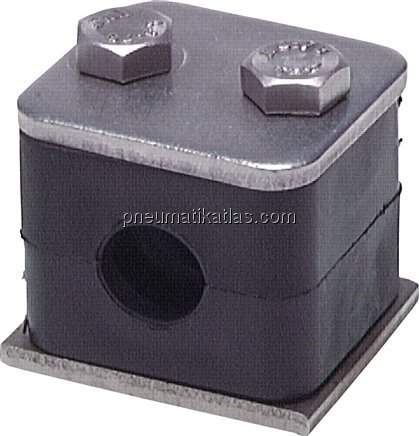 Exemplarische Darstellung: Kunststoffschelle mit A