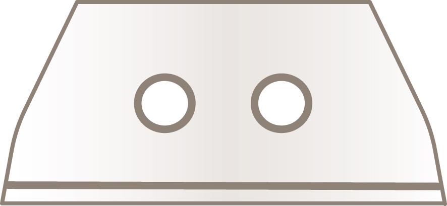 Trapezklinge a 10St.Nr.60095.70 Martormartor