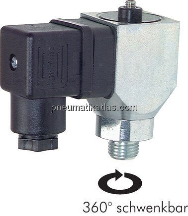 Exemplarische Darstellung: Druckschlater, schwenkb