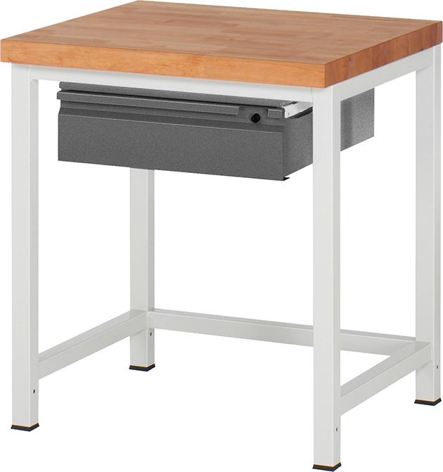 Werkbank Serie Basic 8 Modell 8001-1 B750xT700xH840mm RAL7035/7016