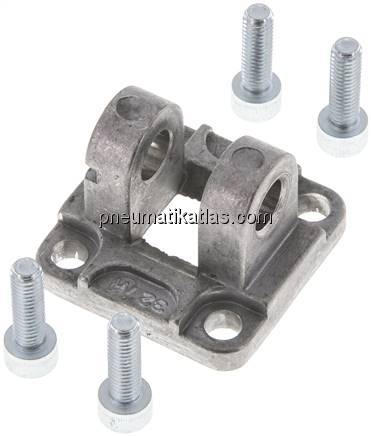 ISO 15552-Gabelschwenkbefestigung 32 mm, Aluminium