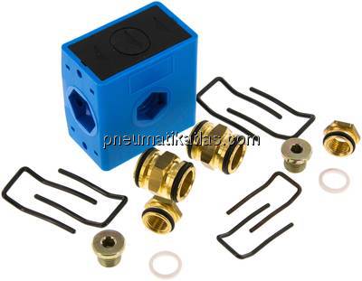 VERTEILER BLOCK 3/8" BAUREIHE CLASSIC