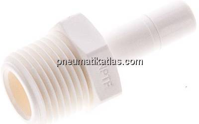 Einschraubtülle NPT 3/8"-5/16" (7,94 mm) Stecknippel, IQS-LE (EPDM-Dichtung)