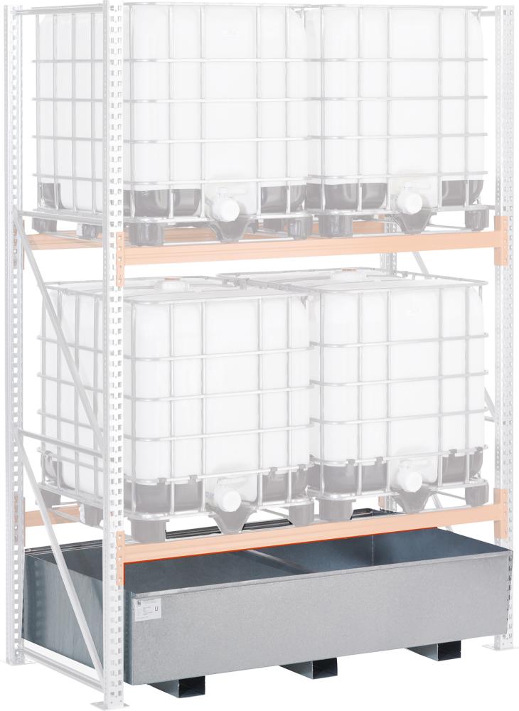 Regal-Bodenwanne(KTC) m.GiRo.f.2700,vzk LACONT