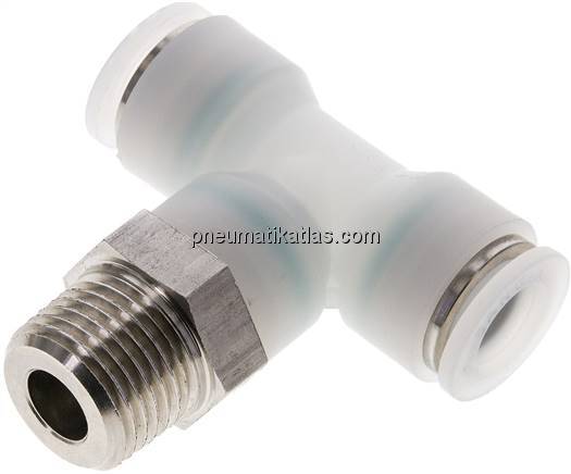 T-Steckanschluss R 1/2"-12mm, IQS-ES LE/IQS-PVDF