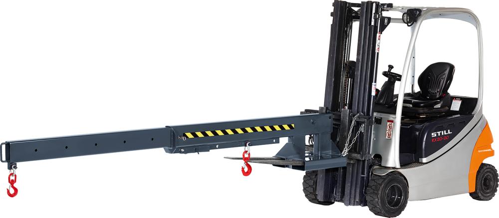 Kranarm Typ RKA-5 6-fach ausziehb.5000kg nicht verst. 2220-3720 RAL 7016 anthrazitgrau