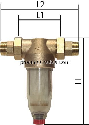 Exemplarische Darstellung: Feinfilter für Trinkwas