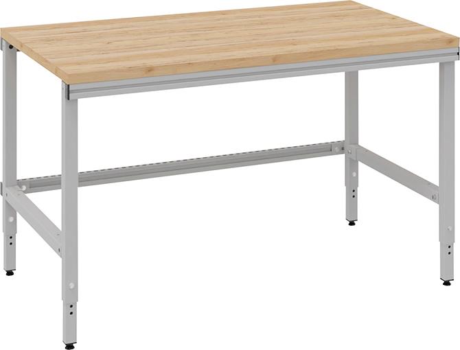 Grundtisch Multi4easy B1280xT800xH720-1020 mm Tischplatte Multiplex manuell verstellbar
