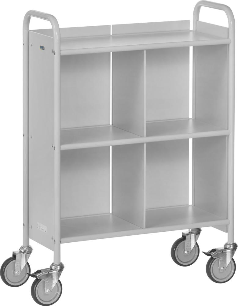 Bürowagen 4873 3 B. 720x350 grau Rückw. fetra