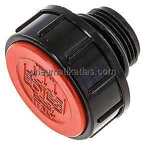 Einfüllschraube M 22x1,5, mit Luftfilter, Kunststoff