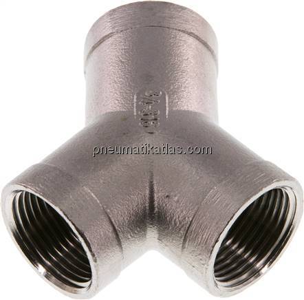 Y-Stück Rp 3/4" (IG), 1.4408