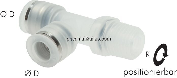 Exemplarische Darstellung: LE-Steckverschraubung m