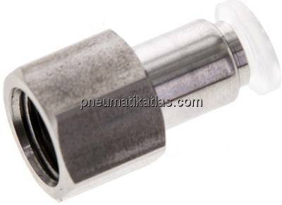 Steckanschluss m. Innengew. G 1/8"-4mm, IQS-PP