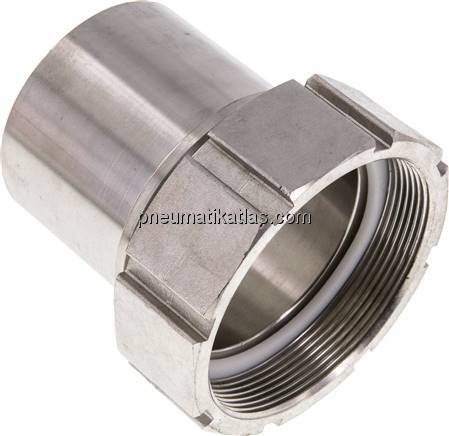 Schlauchtülle, EN14420-5 G 3"-75 (3")mm, 1.4408