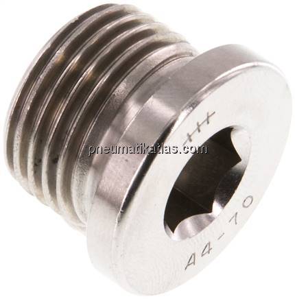 Verschlussstopfen Innenskt. G 1/2", V4A