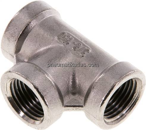 T-Stück NPT 3/8" (IG), 1.4408