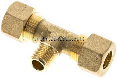 T-Klemmringverschraubung R 1/4"-12 (M18x1,5)mm, Messing