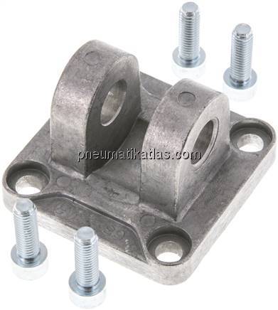 ISO 15552-Gabelschwenkbefestigung 63 mm, Aluminium