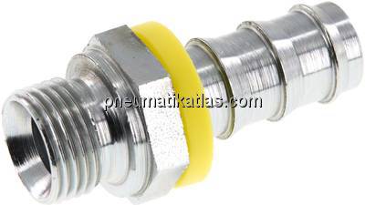 Steckanschluss G 1/2" AG (60° Konus), 15,9mm GSP-Schlauch