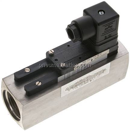 Durchflusswächter G 1", 30 - 90 l/min, 1.4571