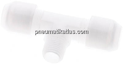 T-Verschraubung R 1/4"-10x8mm, Polypropylen
