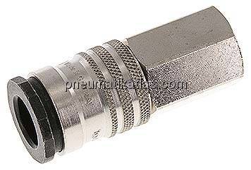 Kupplungsdose (NW10) G 1/2"(IG), Messing / Stahl