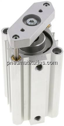 Kurzhubzylinder, verdrehgesichert, 50,Hub 80mm