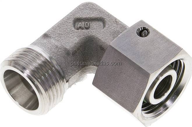 Einstellb. Winkel-Schneidringverschr. 12 S (M20x1,5), ohne Mutter & Schneidring,